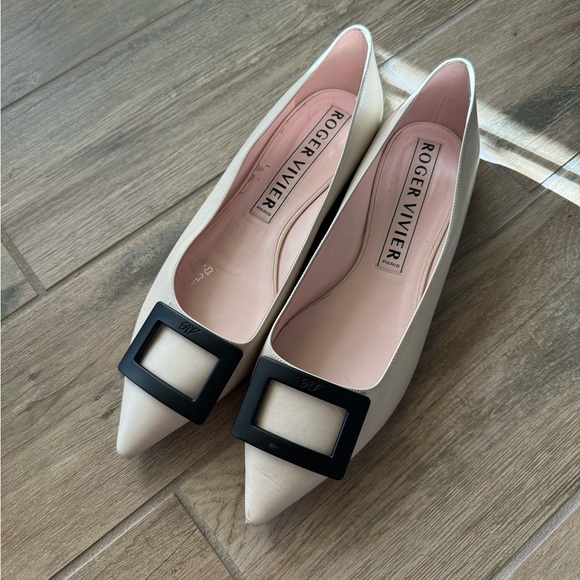 ROGER VIVIER Gommettine Ballerinas in Nappa Leather sz 42 - Picture 2 of 7